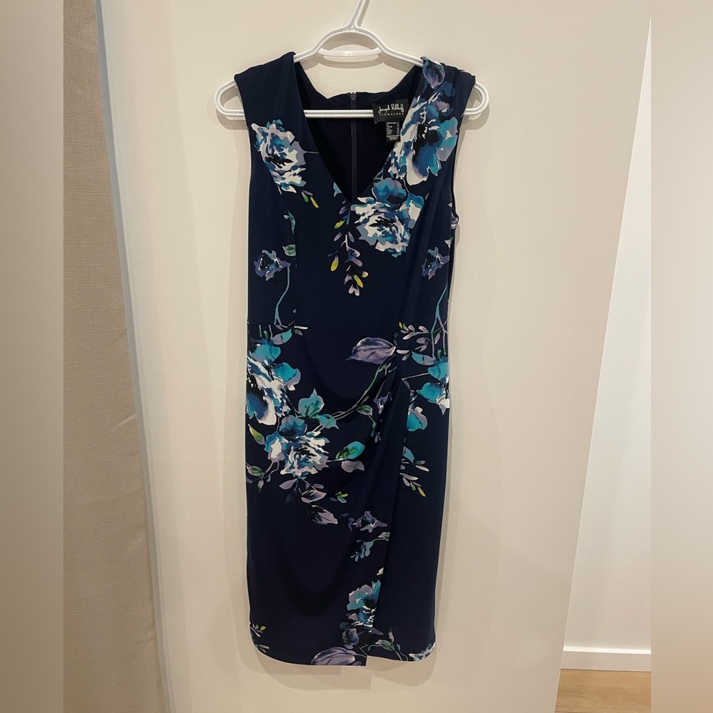 Floral Joseph Ribkoff Sleeveless Dress.
